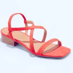 A New Day • Meadow Thin Strap Sandals with Low Block Heel